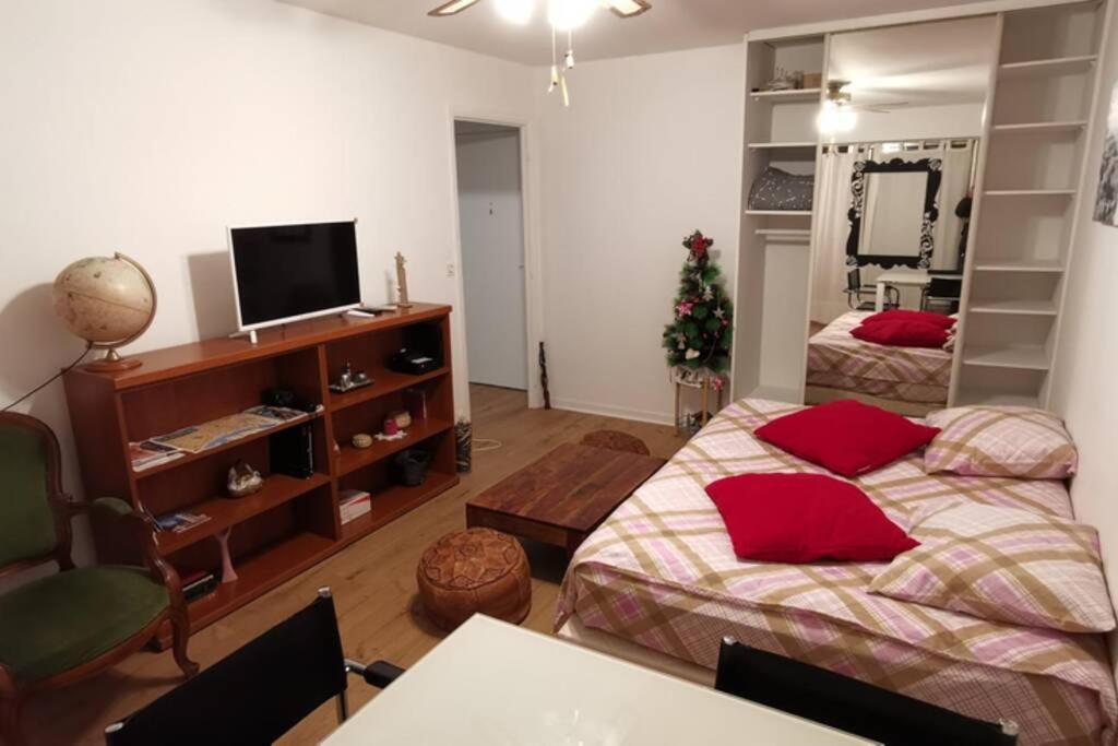 Studio Centre Nice Proche De Mer Exterior foto